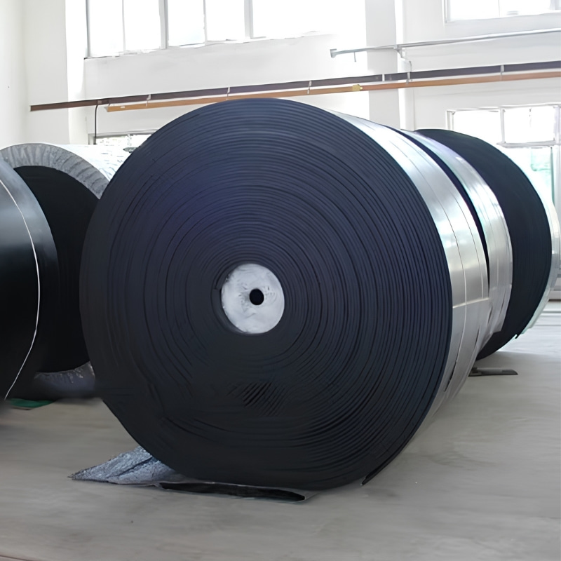 Heat resistant conveyor belt packaging for export